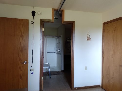 Client Cabin Accessible Bathroom Track