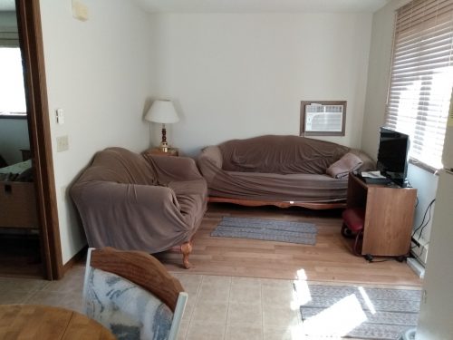 Client Cabin Living Room